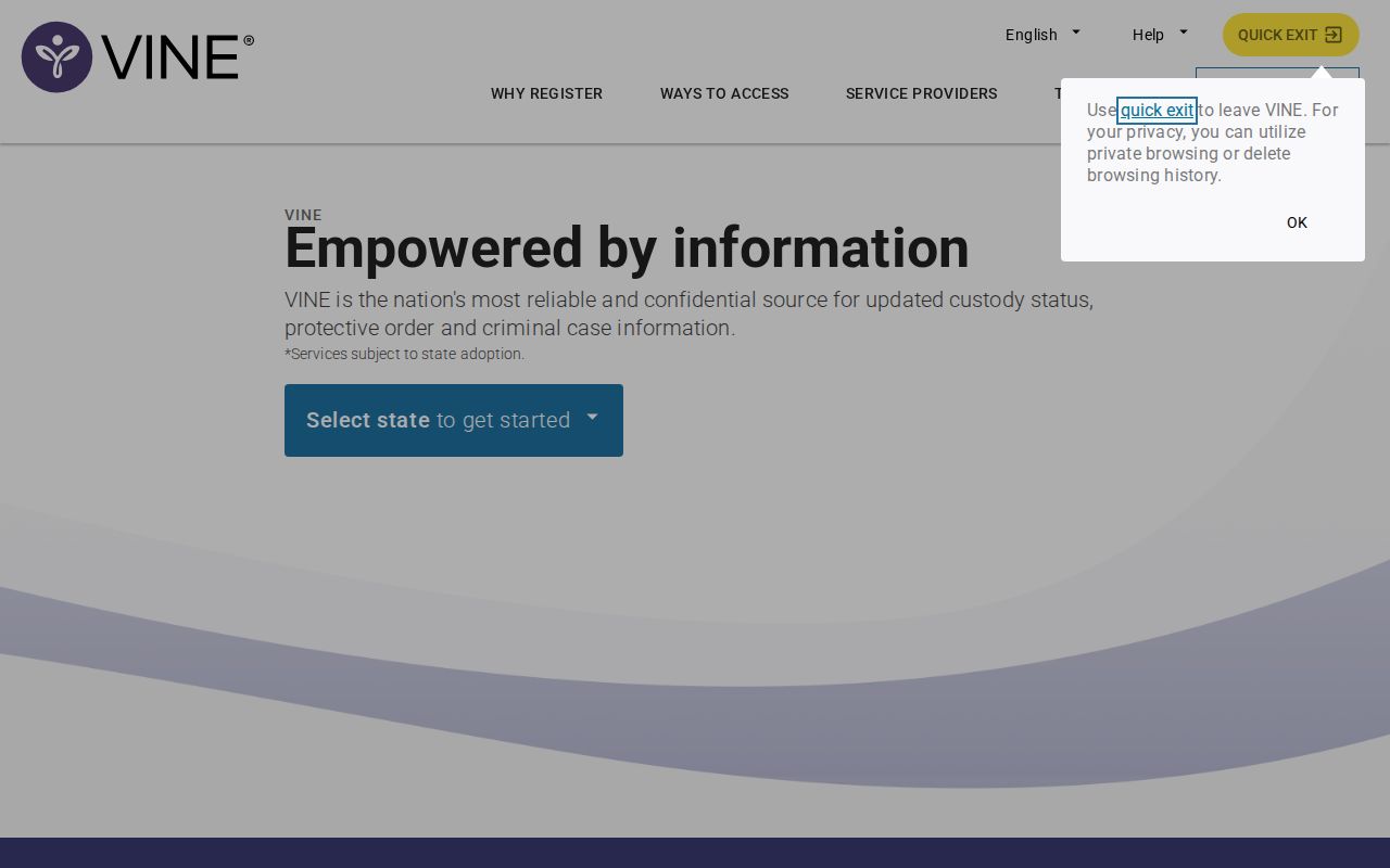 Clay County VINELink inmate check and Minnesota person search